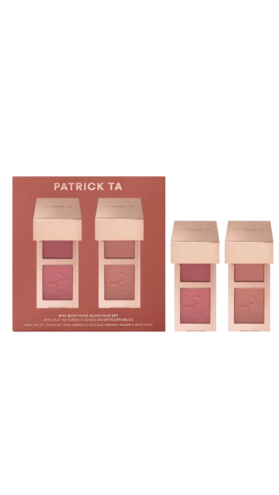 Patrick Ta Mini Blush Duo Set Original en Colombia | Miracle