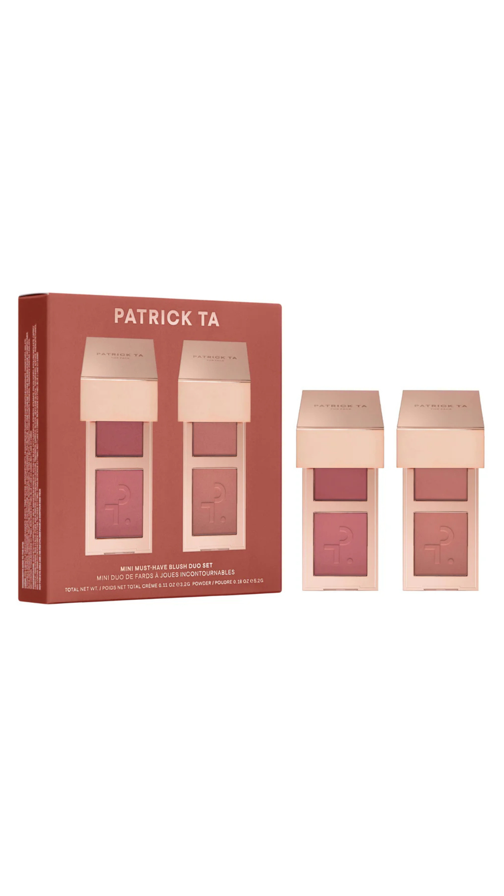 Patrick Ta Mini Blush Duo Set Original en Colombia | Miracle
