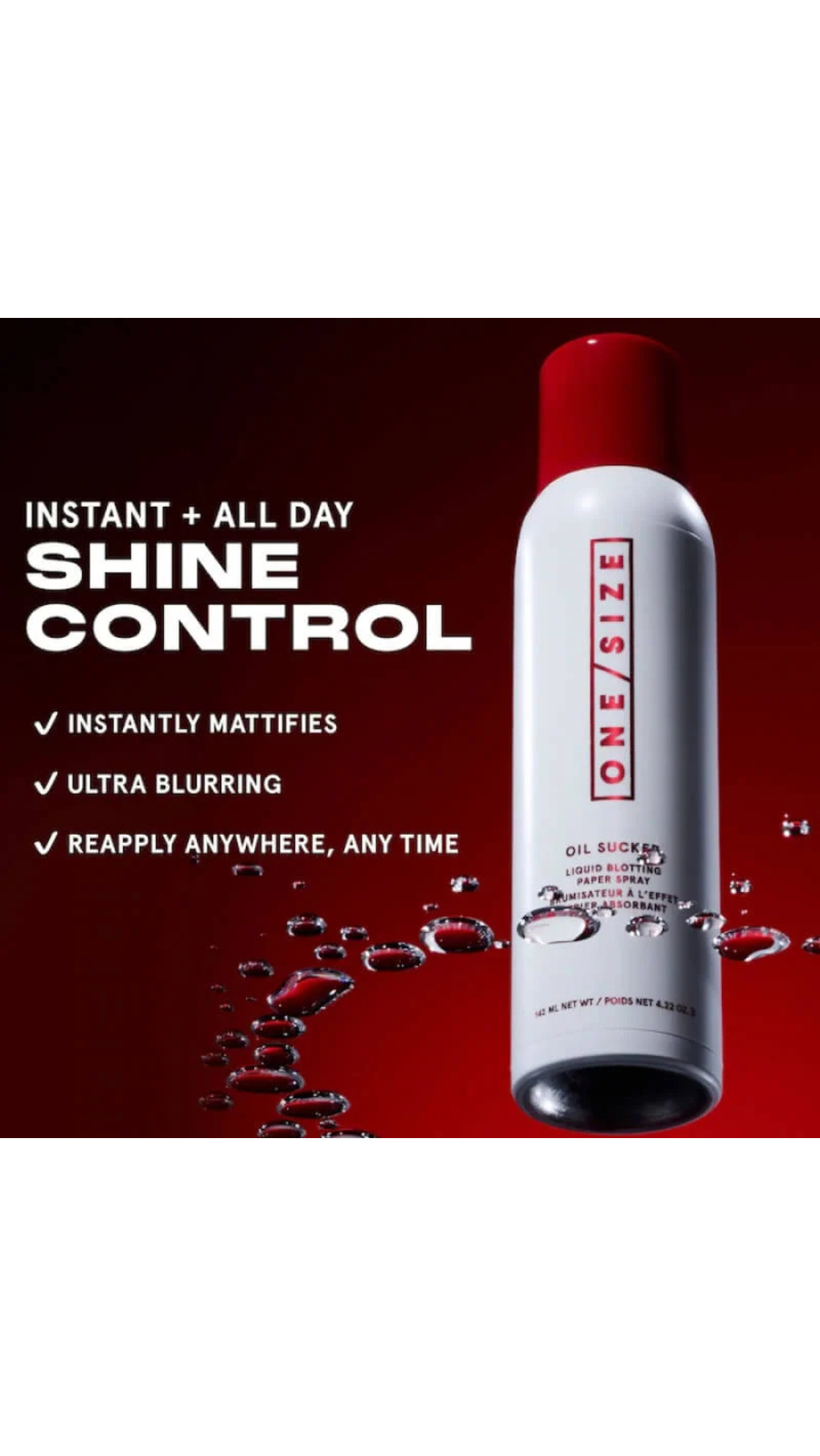 Fijador en Spray Mattificante ONE/SIZE Original – Miracle Store Colombia