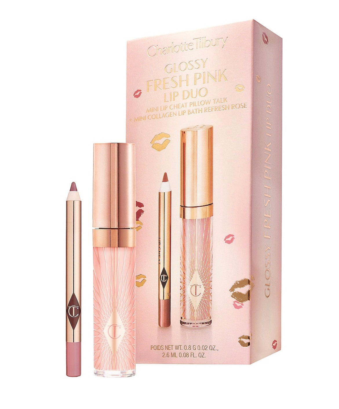Duo para labios glossy fresh by charlotte tilbury
