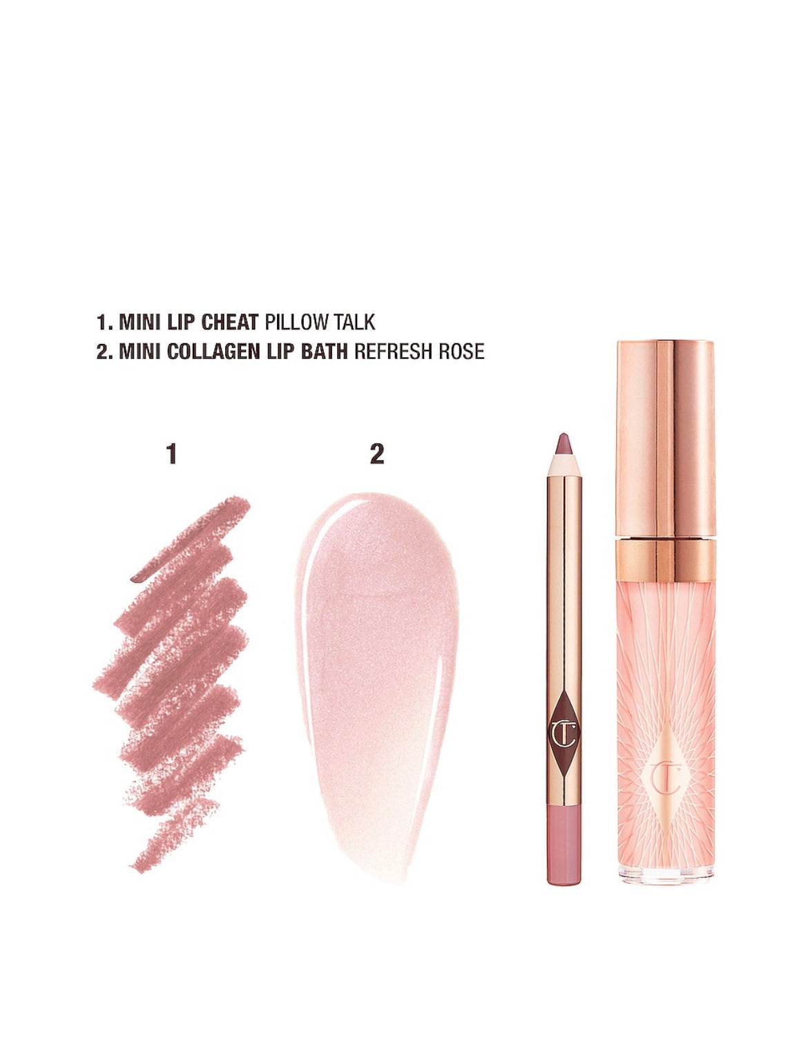 Duo para labios glossy fresh by charlotte tilbury