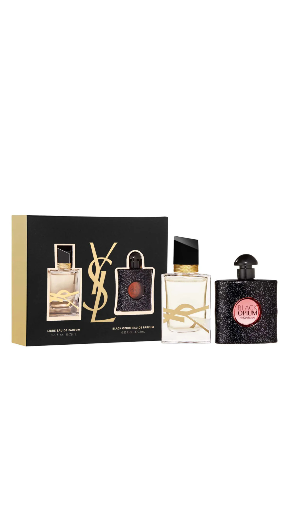Kit de Perfumes Mini YSL Black Opium & Libre Original – Miracle Store Colombia